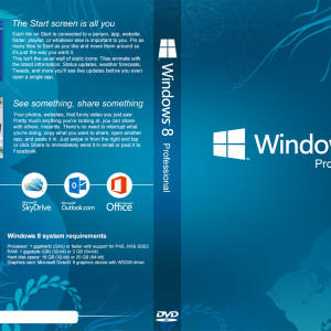 Windows 8 DVD Cover